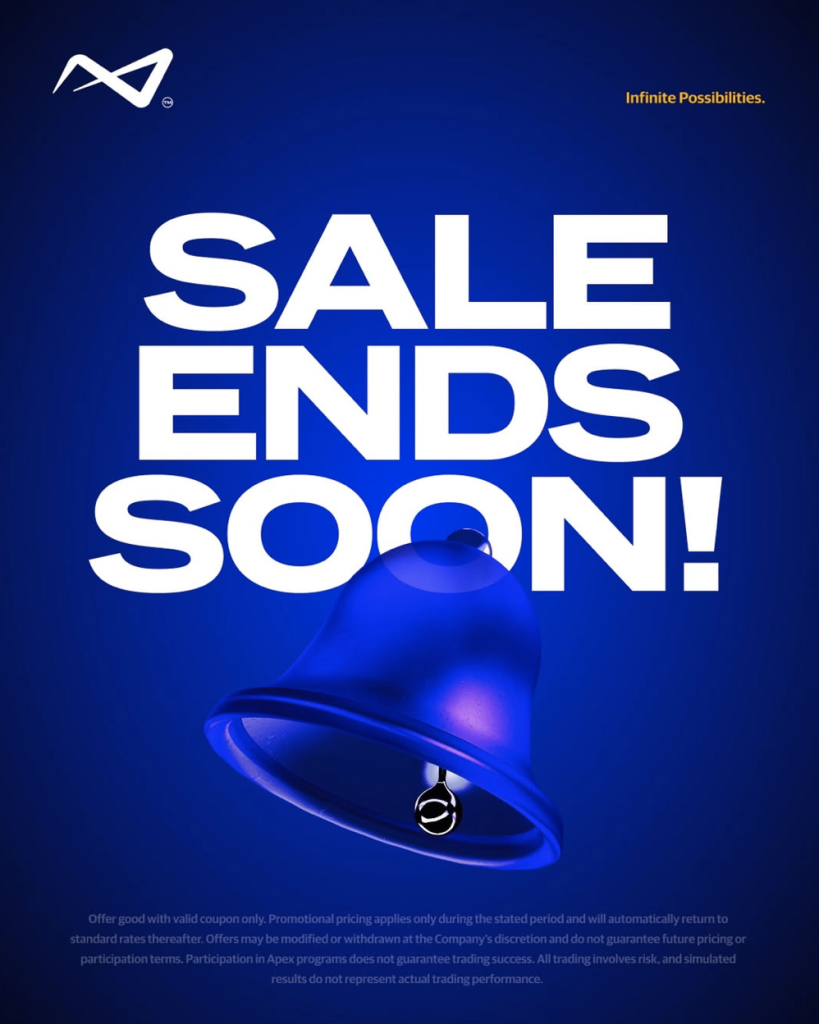 Apex Trader Funding Holiday Sale Ends Tonight